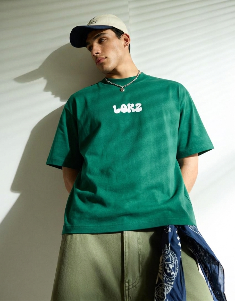 LOKZ 3D LOGO OVERSIZED TEE