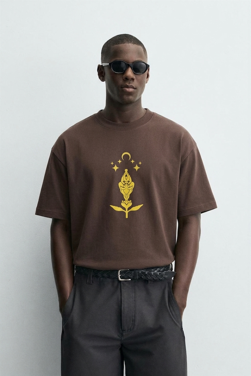 SOLAR SYMBOL OVERSIZED TEE