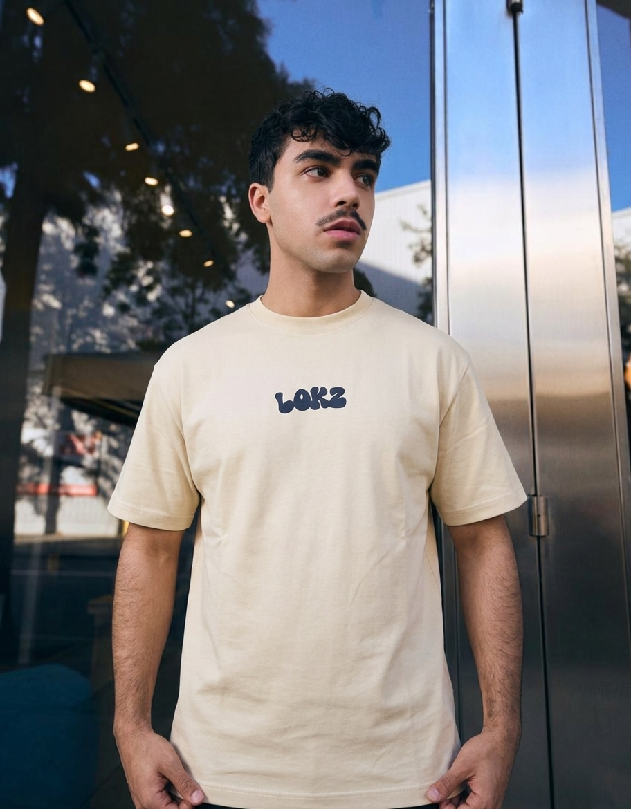 LOKZ 3D LOGO OVERSIZED TEE
