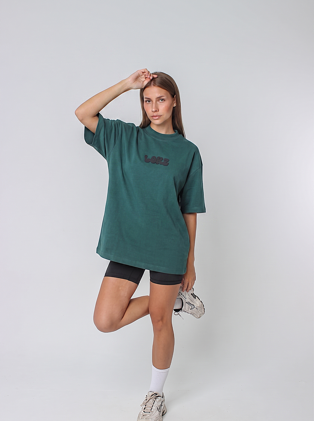 LOKZ 3D LOGO OVERSIZED TEE