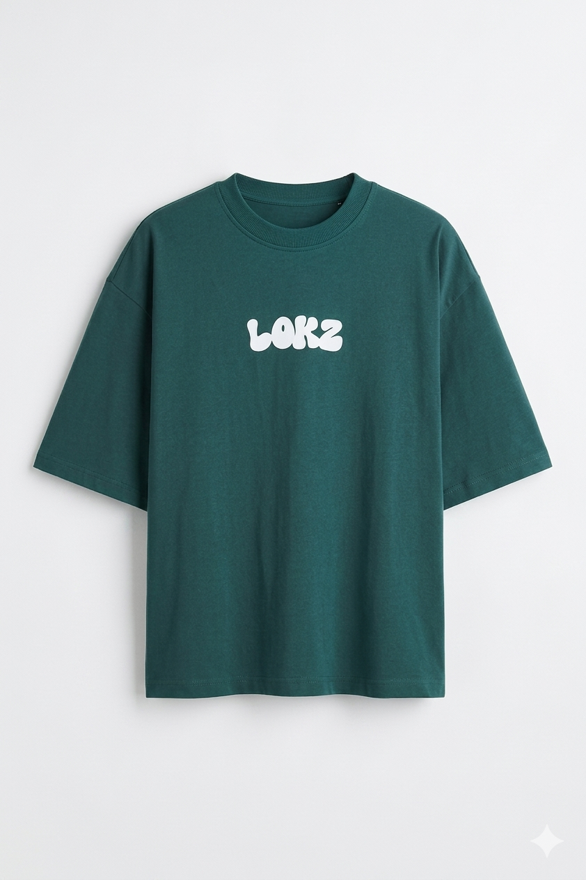 LOKZ 3D LOGO OVERSIZED TEE