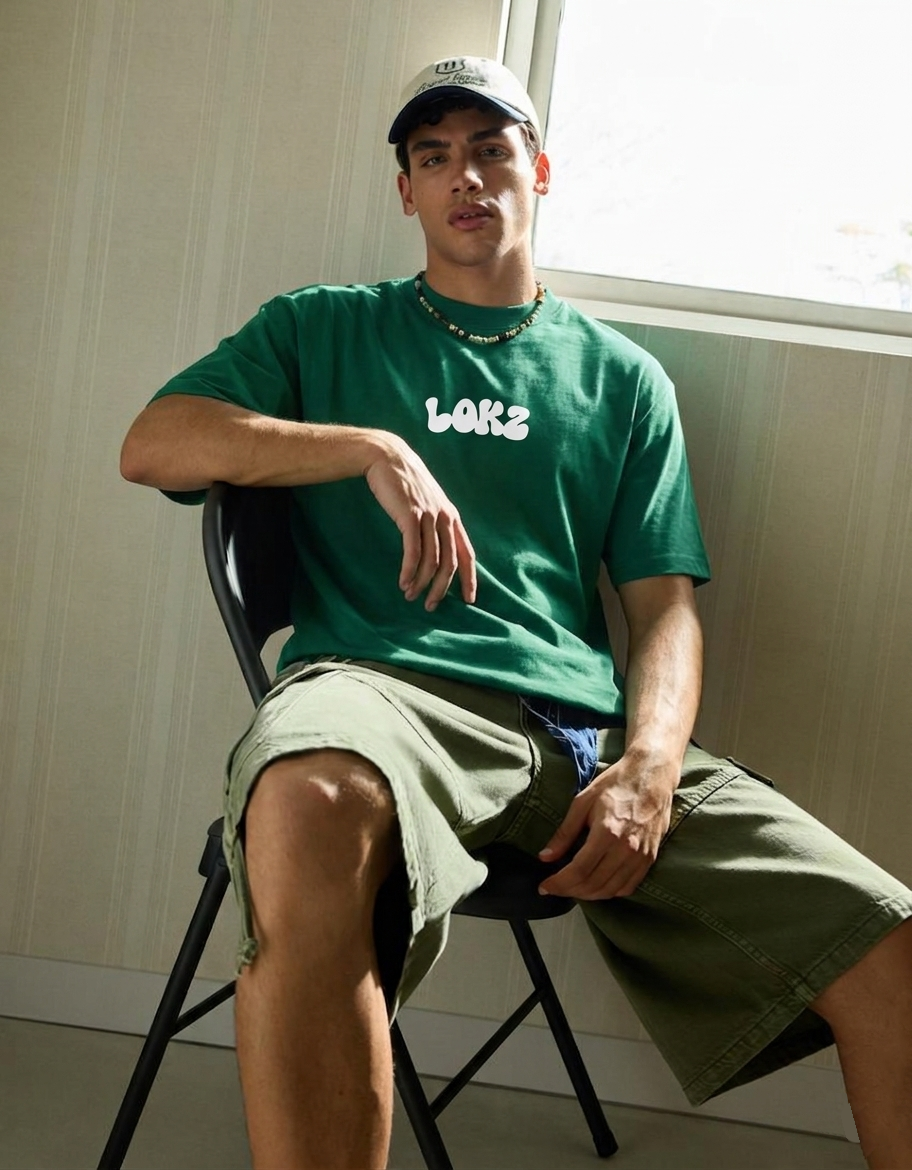 LOKZ 3D LOGO OVERSIZED TEE