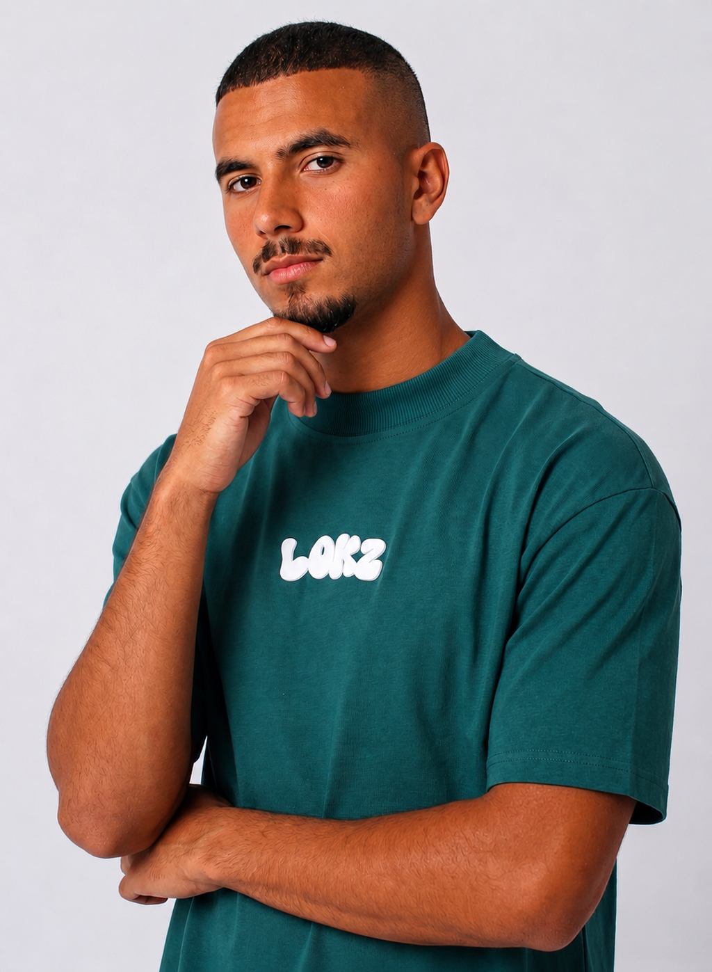 LOKZ 3D LOGO OVERSIZED TEE