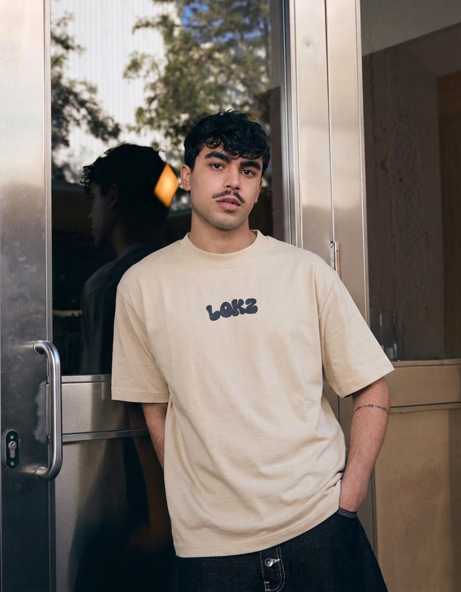 LOKZ 3D LOGO OVERSIZED TEE