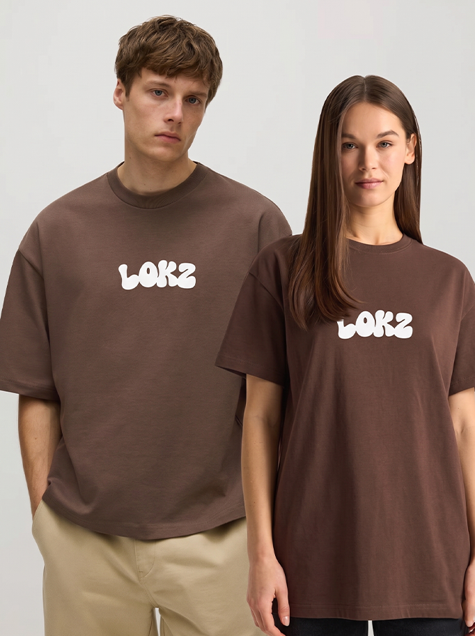 LOKZ 3D LOGO OVERSIZED TEE